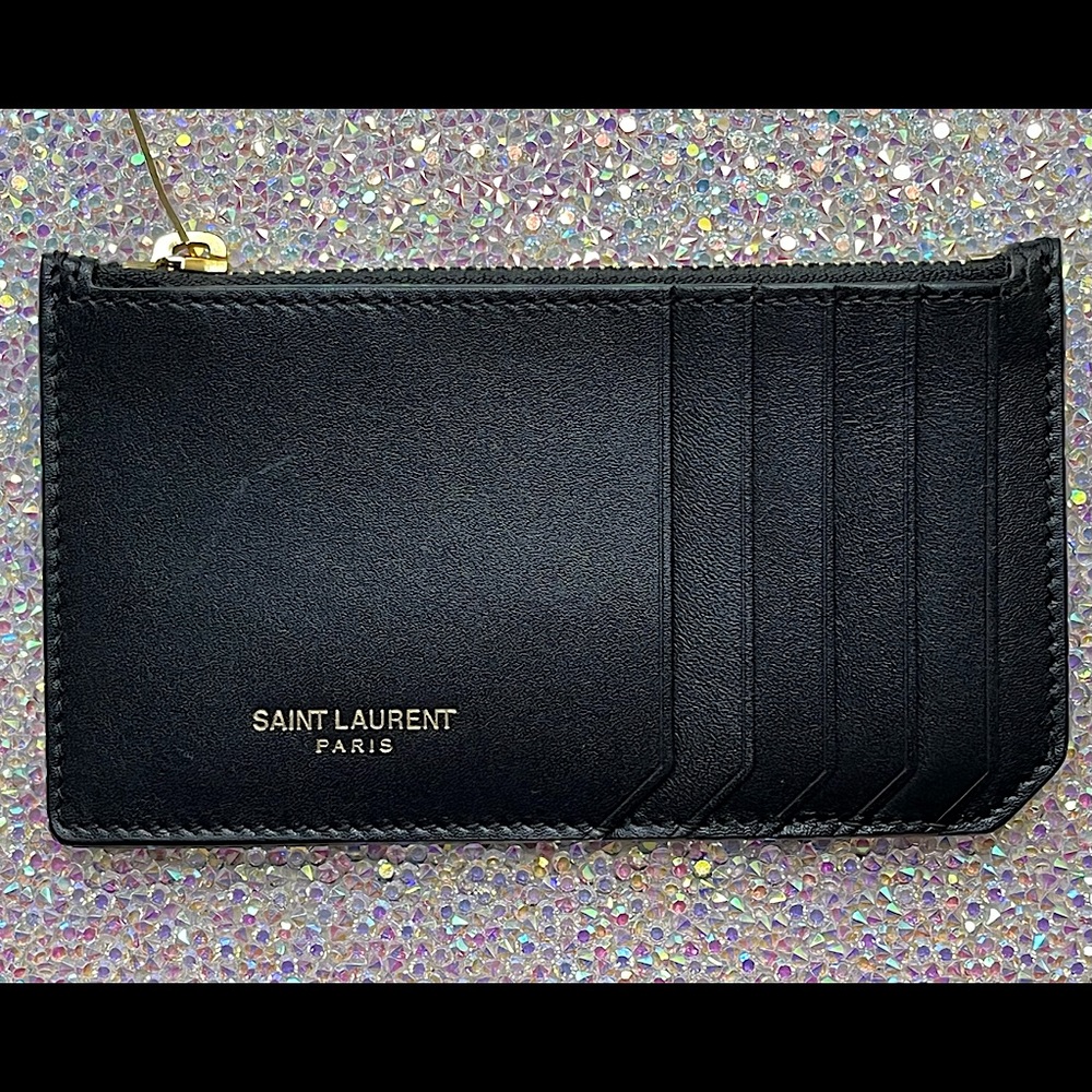 **BRAND NEW SAINT LAURENT COIN & CARD HOLDER!!